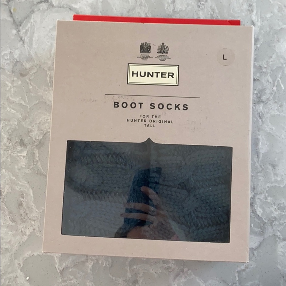 Brand New Dark Green Hunter Boot Socks!